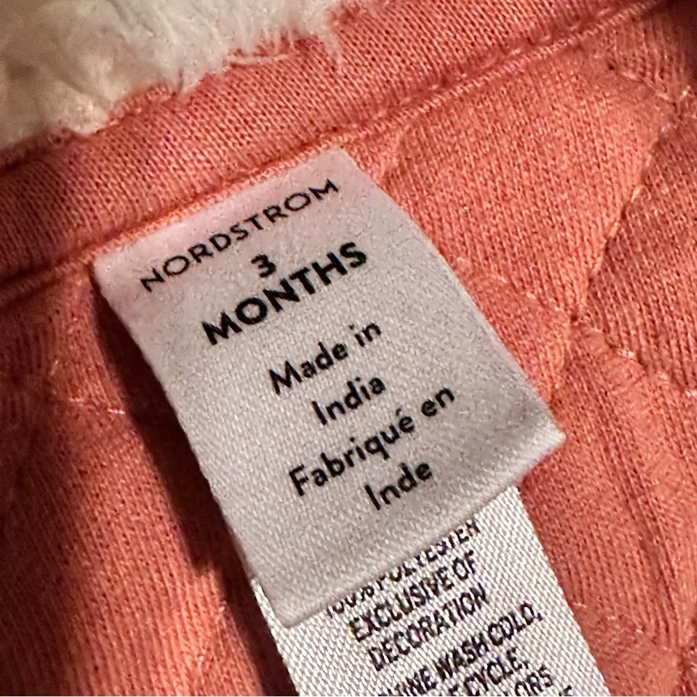 Nordstrom Baby Print Bunting size 3 months
